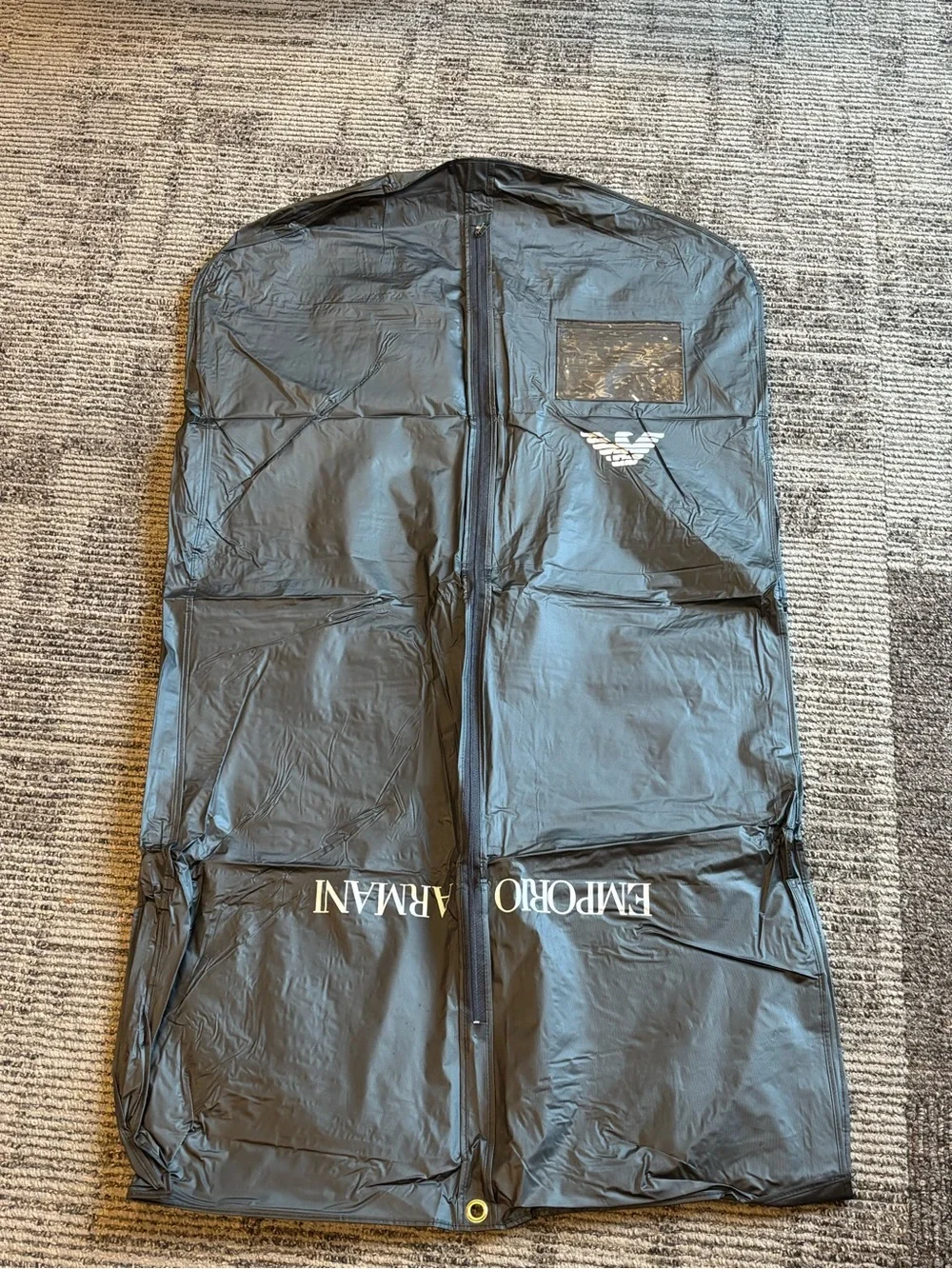 Emporio Armani Black Travel Garment Bag